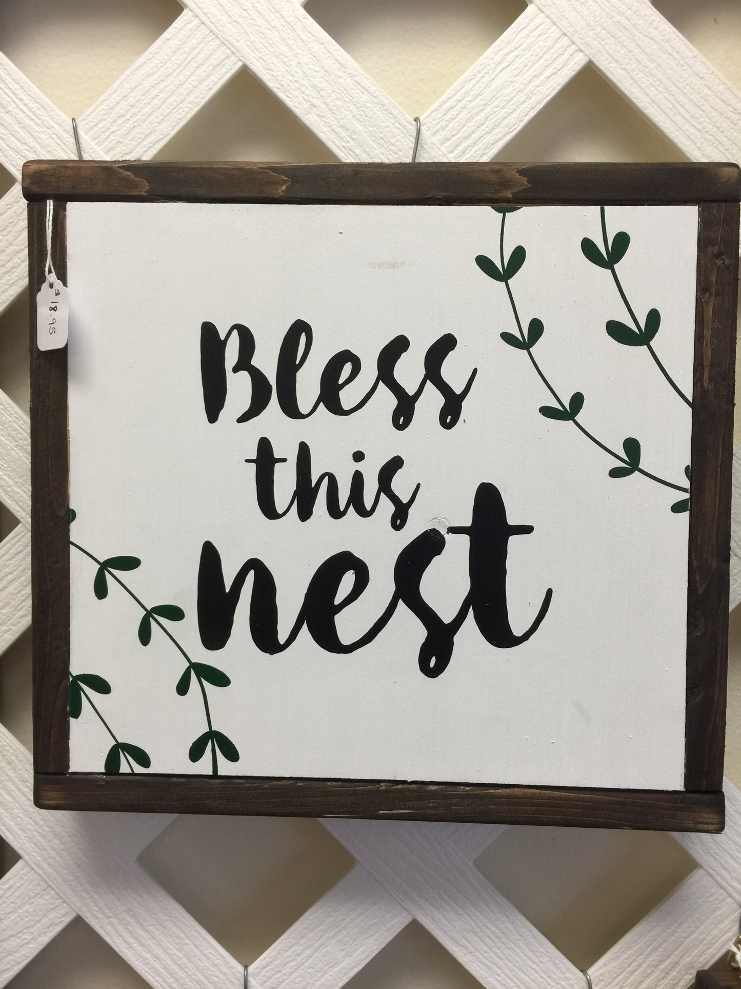 Bless This Nest Sign
