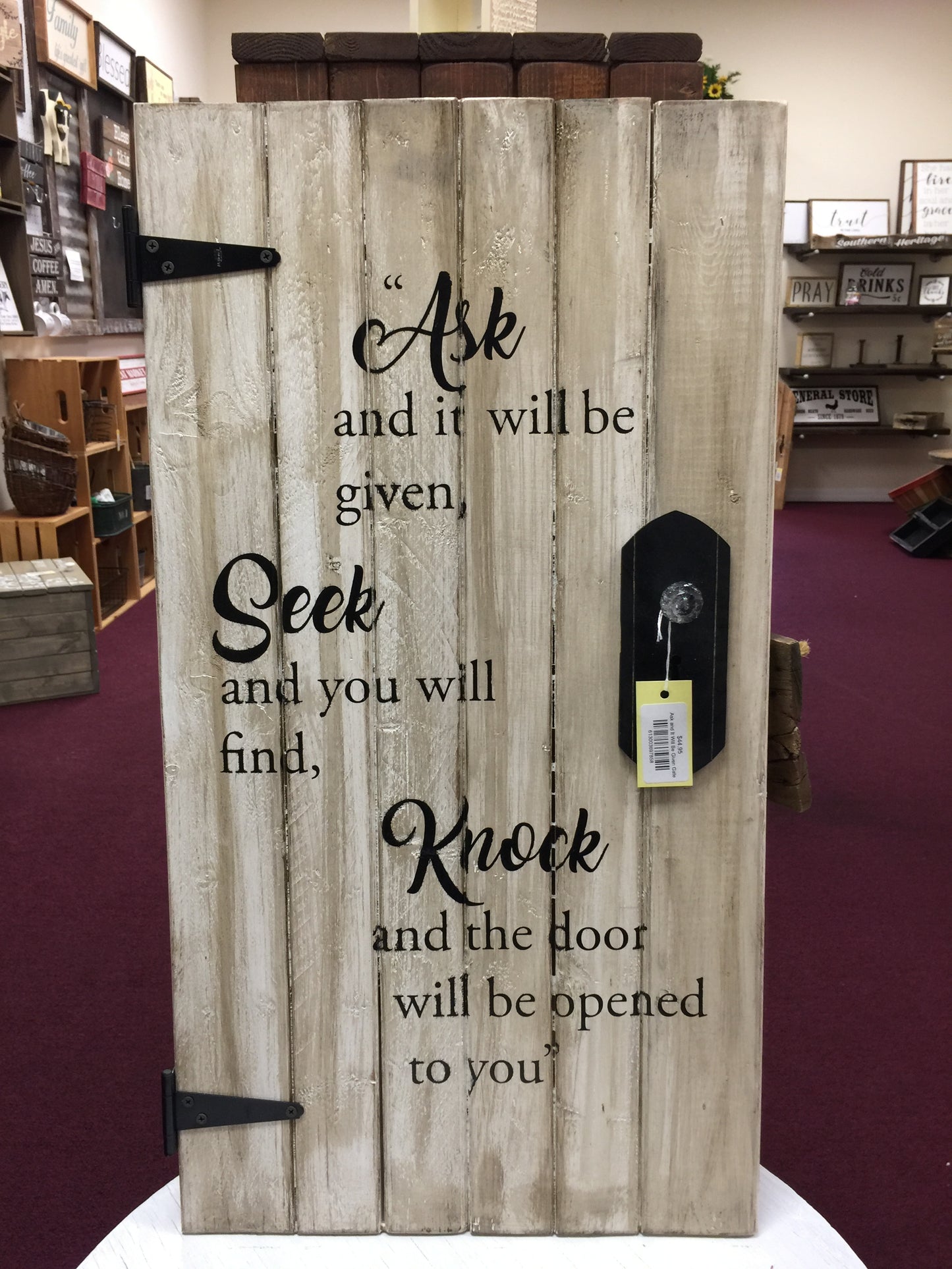 Ask and It Will Be Given Gate