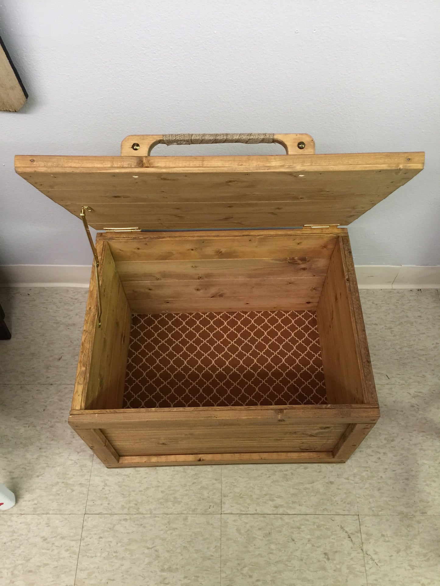Custom Handmade Blanket Box