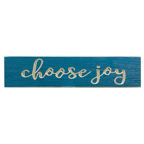Choose Joy Engraved Sign - SHP