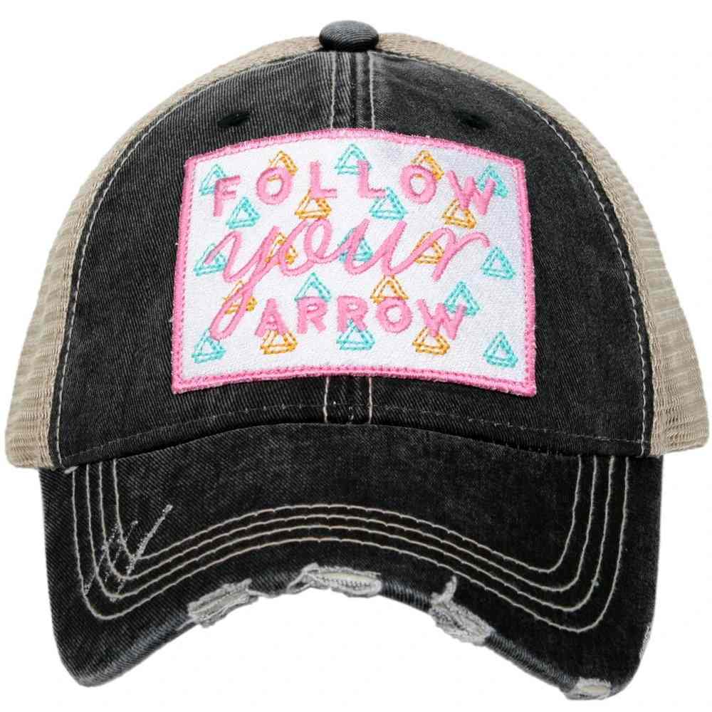 FOLLOW YOUR ARROW TRUCKER HAT