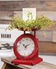 Vintage Wine Old Town Scale Clock