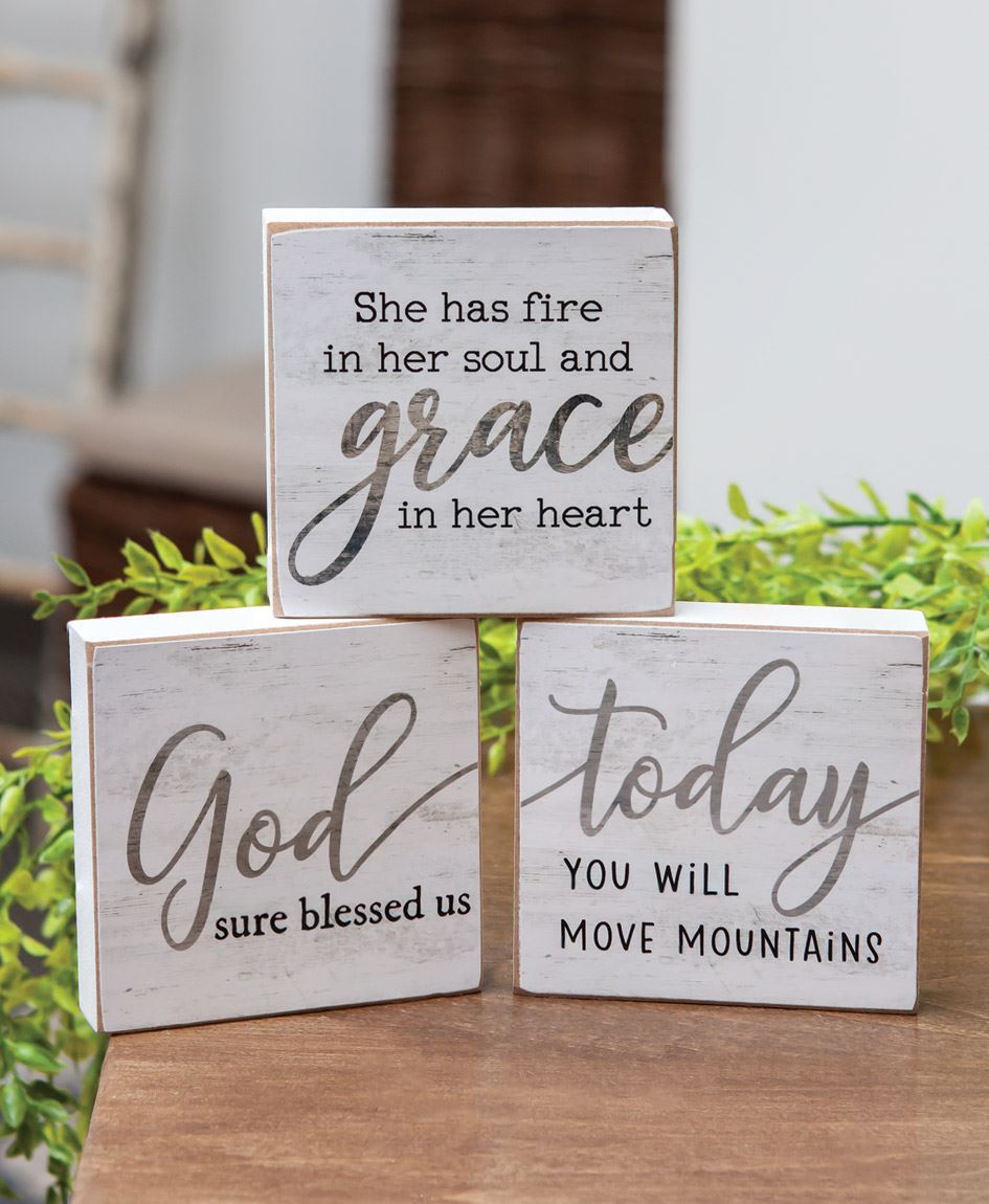 Fire & Grace Block