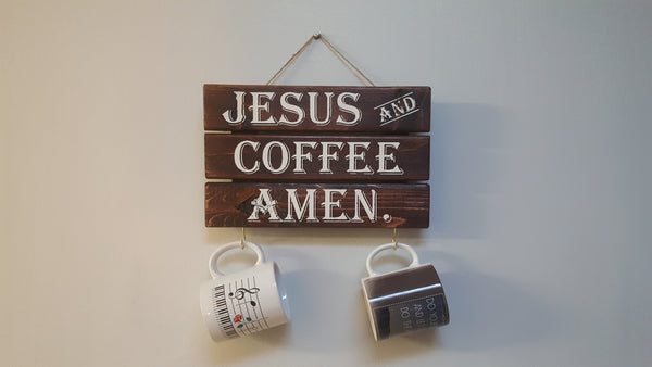 Jesus, Coffee Amen Sign