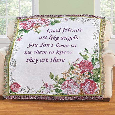 Friend Tapestry Throw