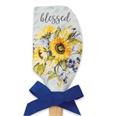 Blessed Wood and Silicone Spatula