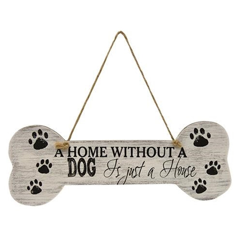 Home Without A Dog Sign