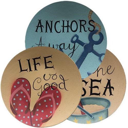 By The Sea Plates