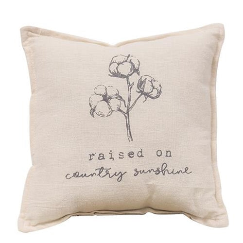 Raised On Country Sunshine Pillow