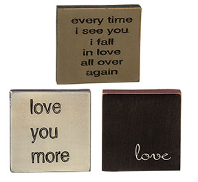 Love Square Sign