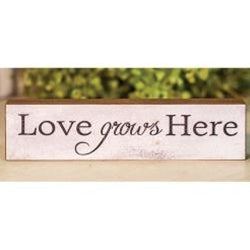 Love Grows Here Block
