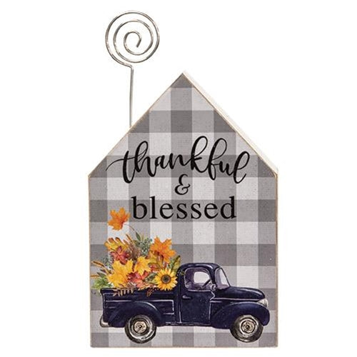 Thankful House Photo Holder - SHP