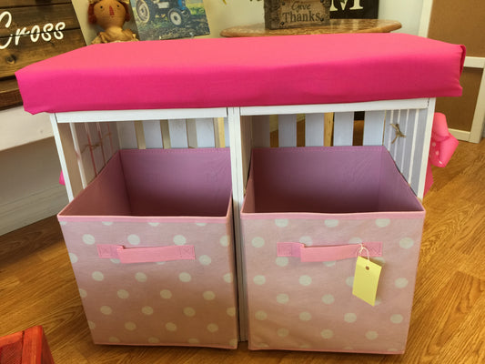 Girl's Storage Bench
