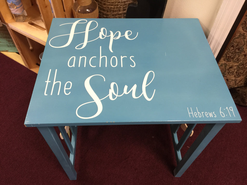 Hope Anchors The Soul Table