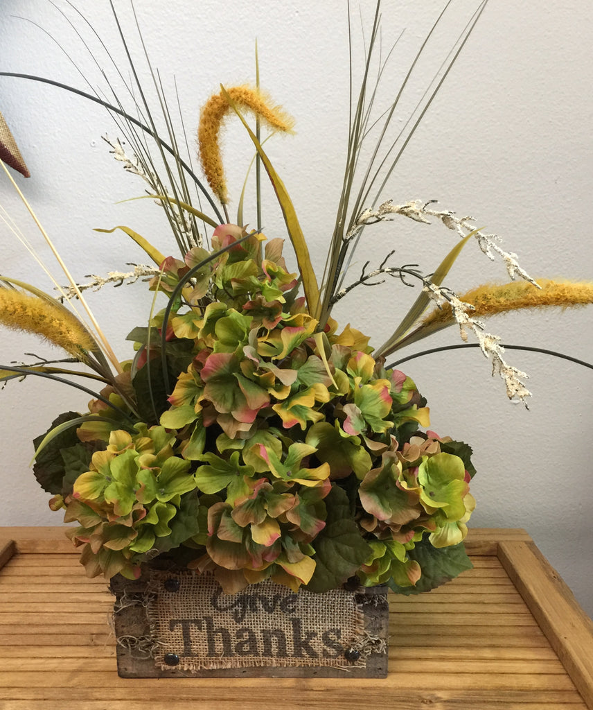 Give Thanks Flower Arrangement