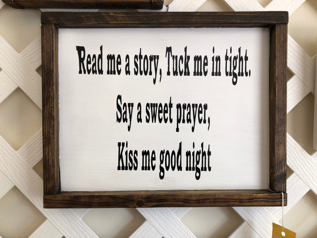 Read Me A Story Box Sign
