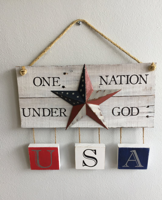 One Nation Under God Sign