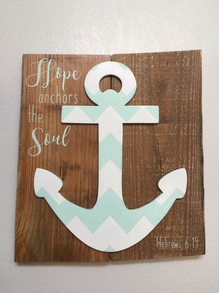 Hope Anchors The Soul