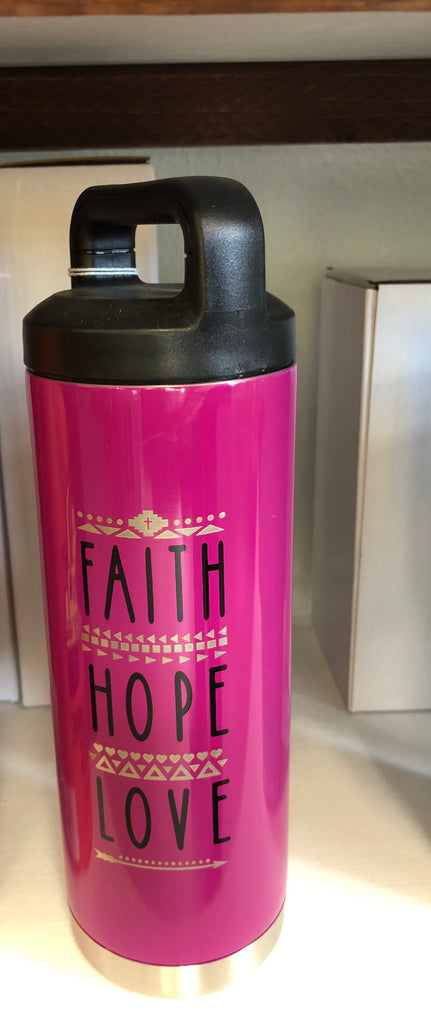 Faith Hope Love Bottle