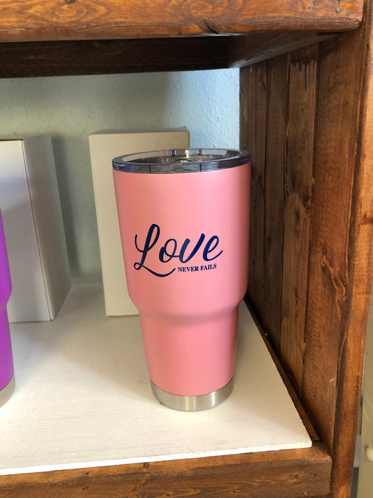 LOVE - Inspirational Tumbler