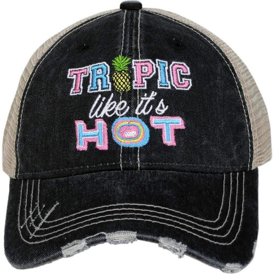 TROPIC LIKE IT'S HOT TRUCKERS HAT