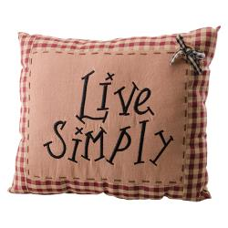 Live Simply Pillow