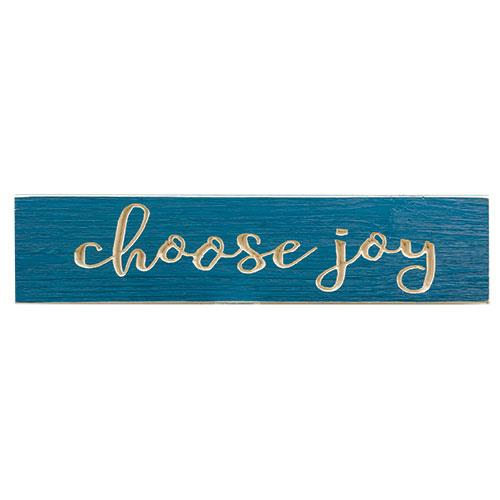 Choose Joy Engraved Sign - SHP