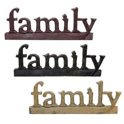 "family" Resin Sign