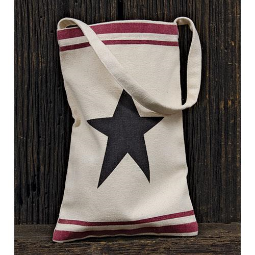 Black Star Canvas Bag