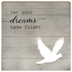 Take Flight Box Sign