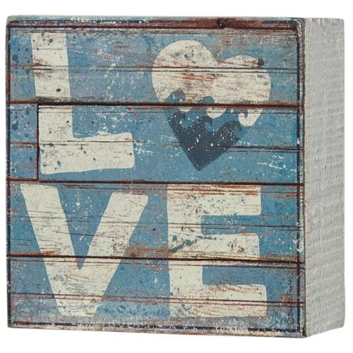 Beach Love Box Sign