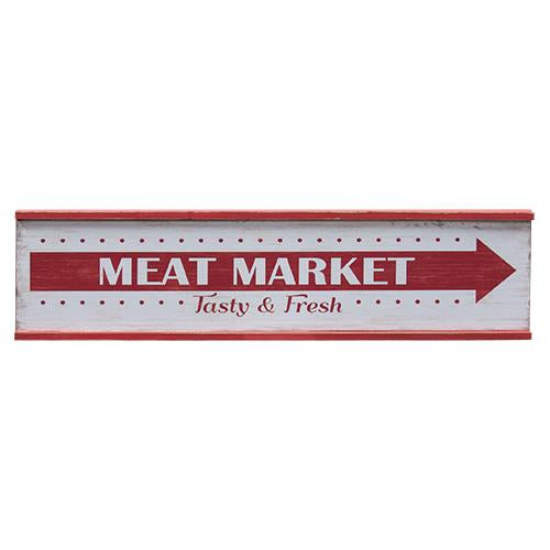 Meat Market Sign